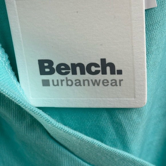Bench Short Sleeve V-Neck Front Pocket T-Shirt - Teal Green - Picture 8 of 14